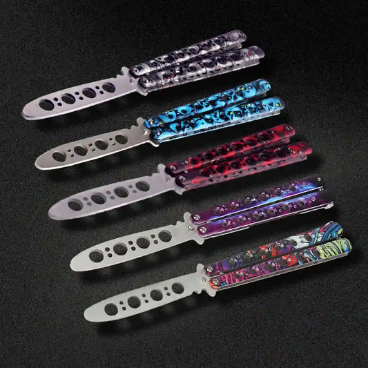 Andux Butterfly Knife Flip Trick Practice Tool CS/HDD08