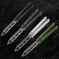 Andux Balisong Butterfly Knife CNC 7075 Aluminum Handle Effective Bushing System Lock Free