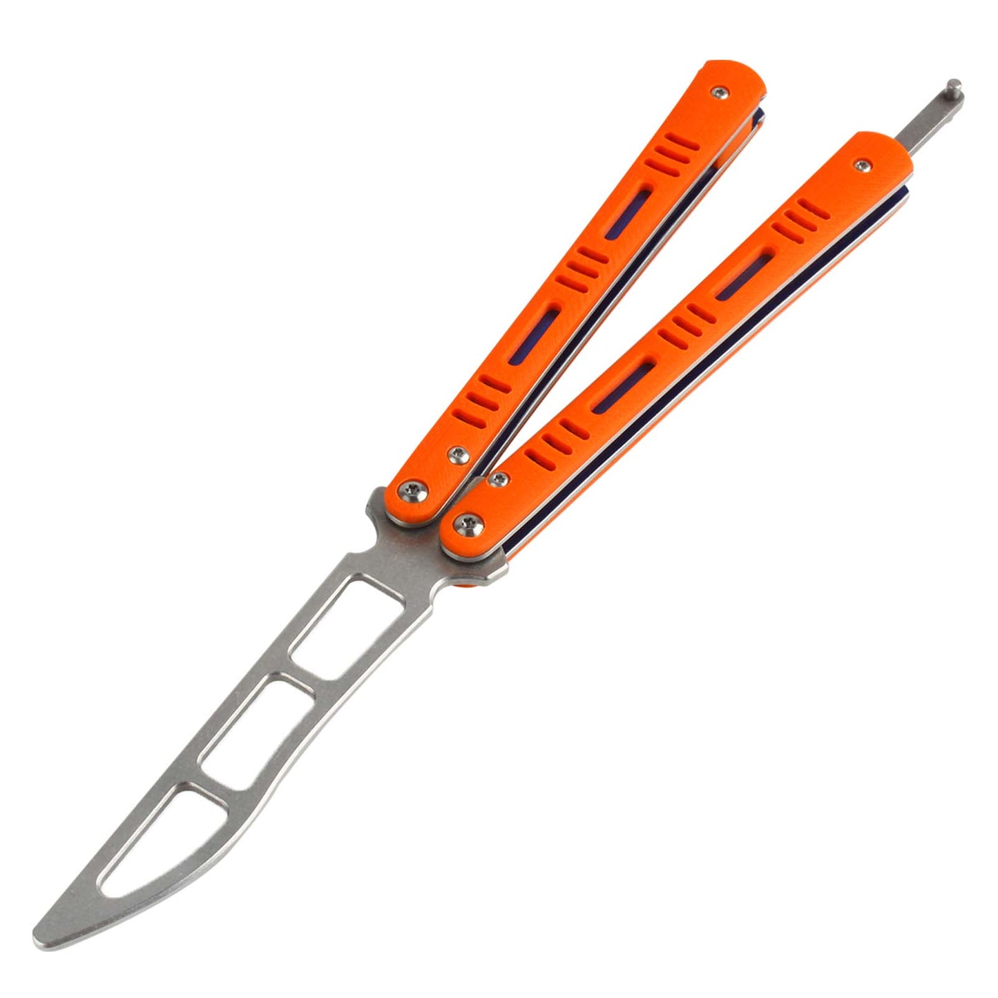 Andux Balisong with Replacement Screws CS/HDD45
