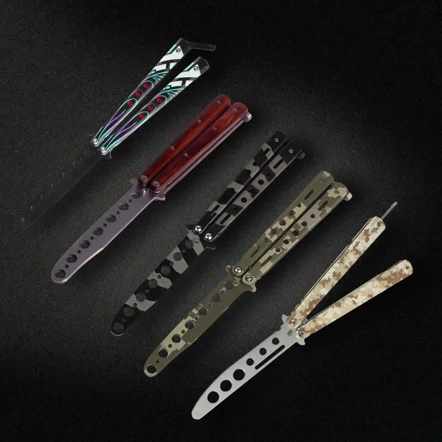 Andux Balisong CSGO Game Practice Tool Classic Style CS/HDD11