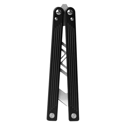 Andux Balisong Butterfly Knife CNC Effective Bushing System 6061 Aluminum Handle Lock Free CNC-H02
