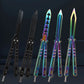 Andux Balisong Butterfly Knife Stainless Steel Outdoor Knives CS/HDD41-1