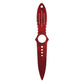 Andux Fixed Blade Skull Style Balisong Red (ONLY Available in the United States)
