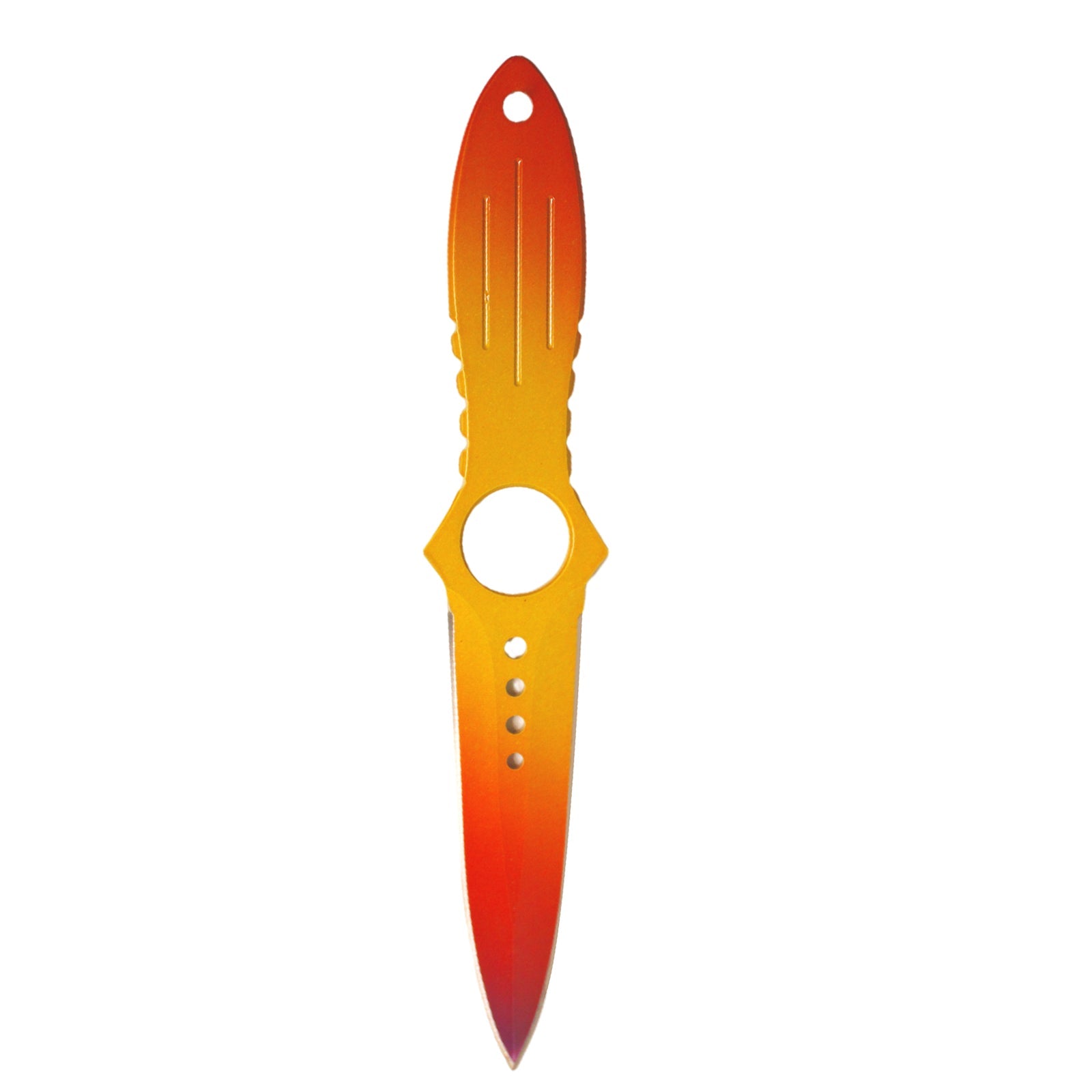 Andux Real Blade Skeleton Knife Balisong Gradient Color (ONLY Available in the United States)