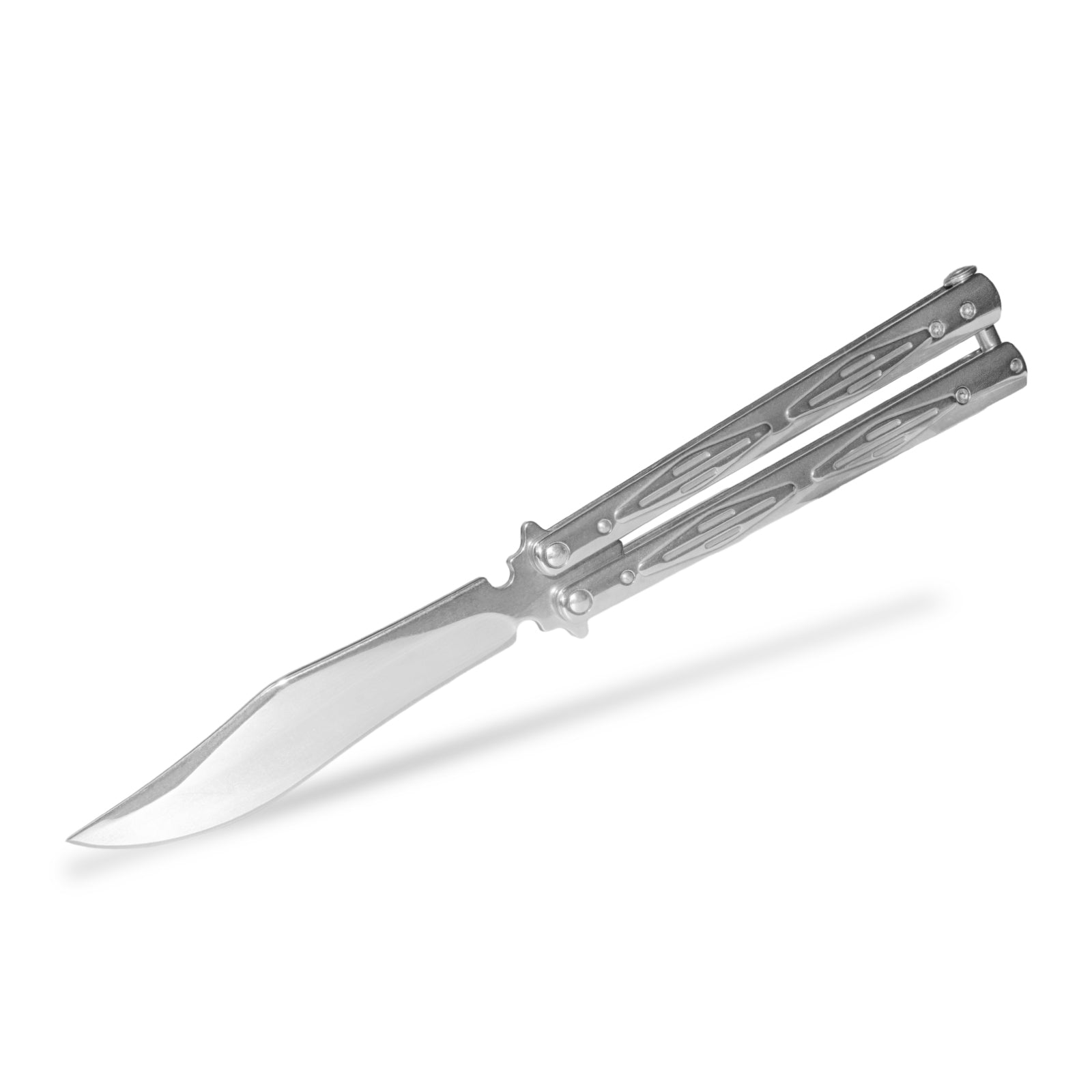 Andux Balisong Knife Real Blade Flip Tools CS/KRD02 A