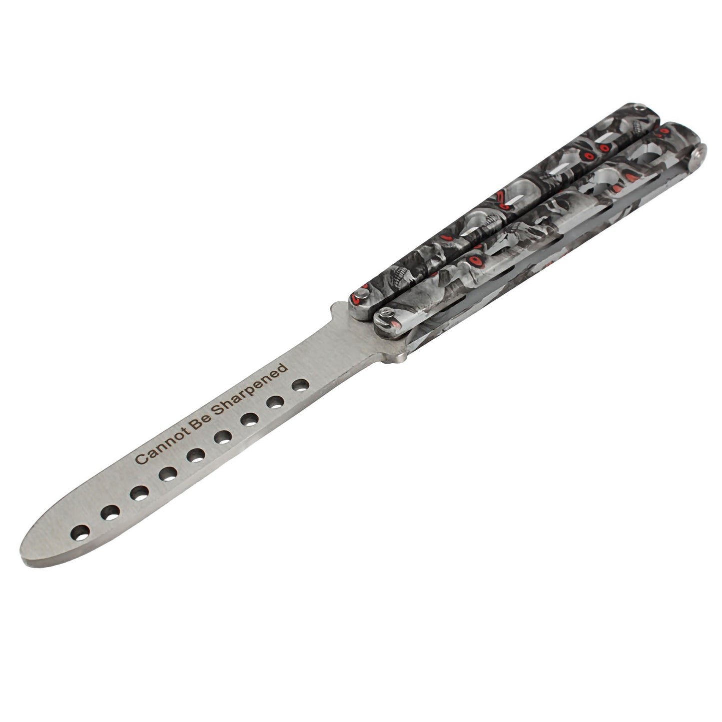 Andux Balisong Flip Trainer Tool Thick Blade 11-HDD-001 Grey(Only Available in European Countries)