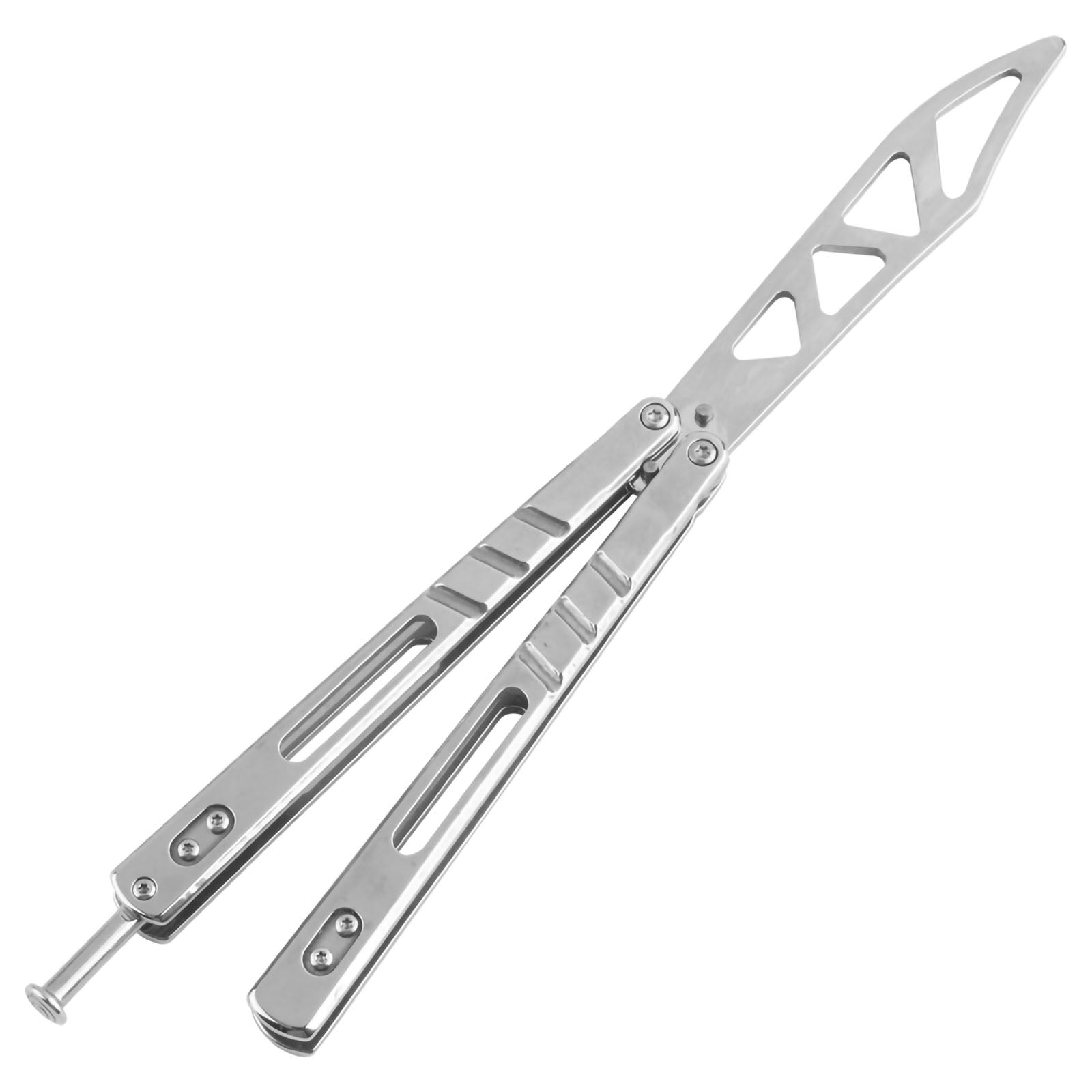 Andux Balisong CS Foldable Practice Knife CS/HDD41