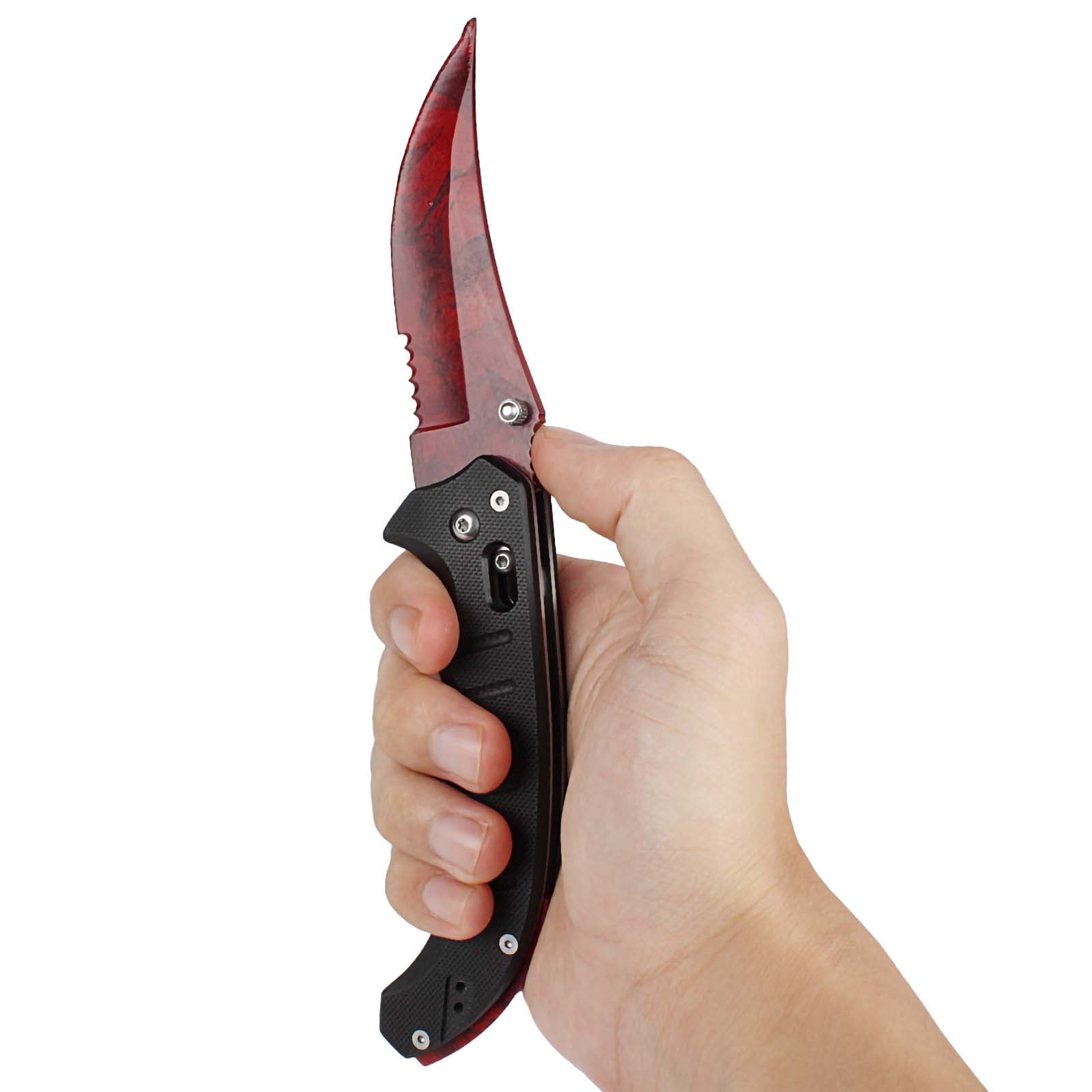Andux Balisong Foldable Knife CS/ZDD-02 Red