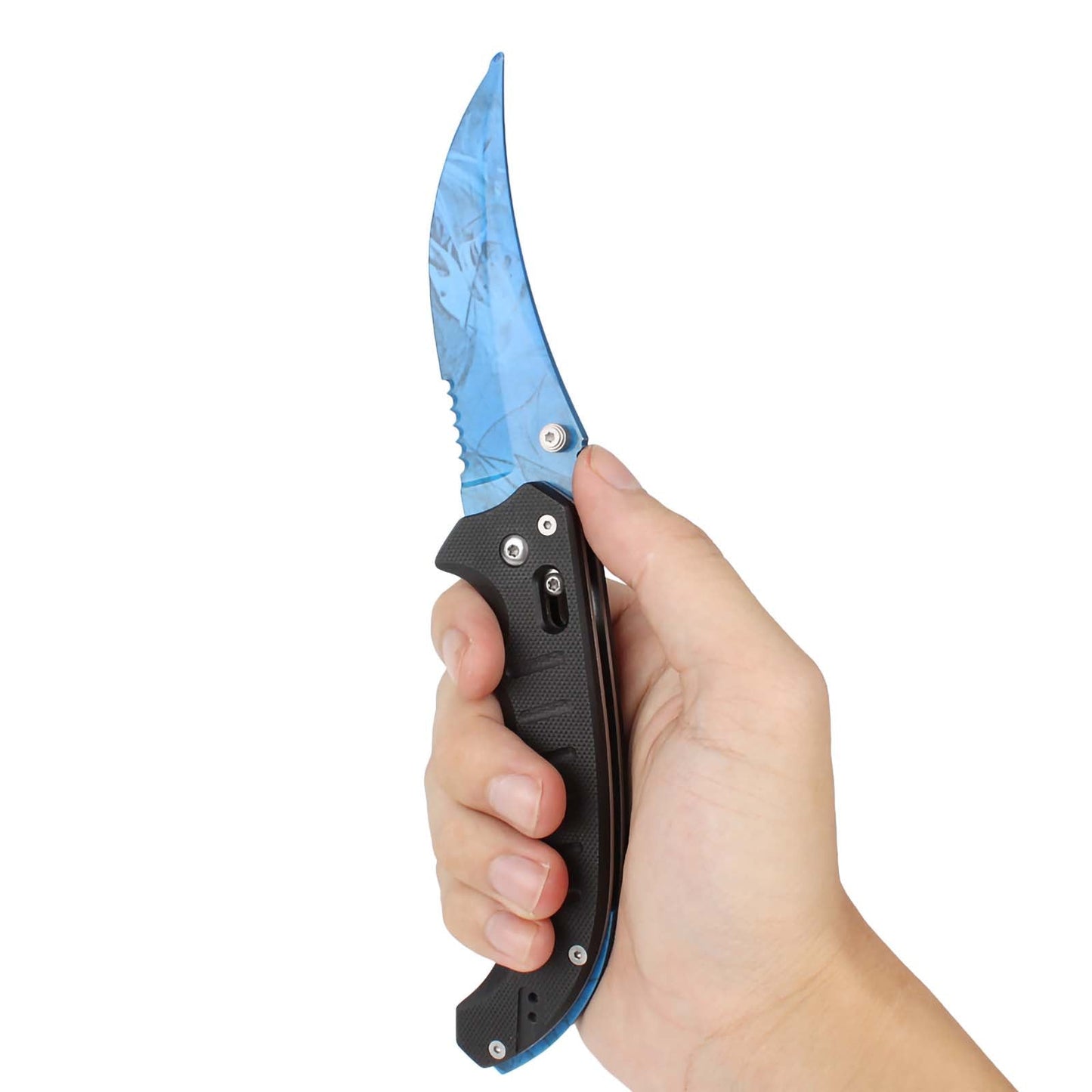 Andux Balisong Foldable Knife CS/ZDD-02 Blue