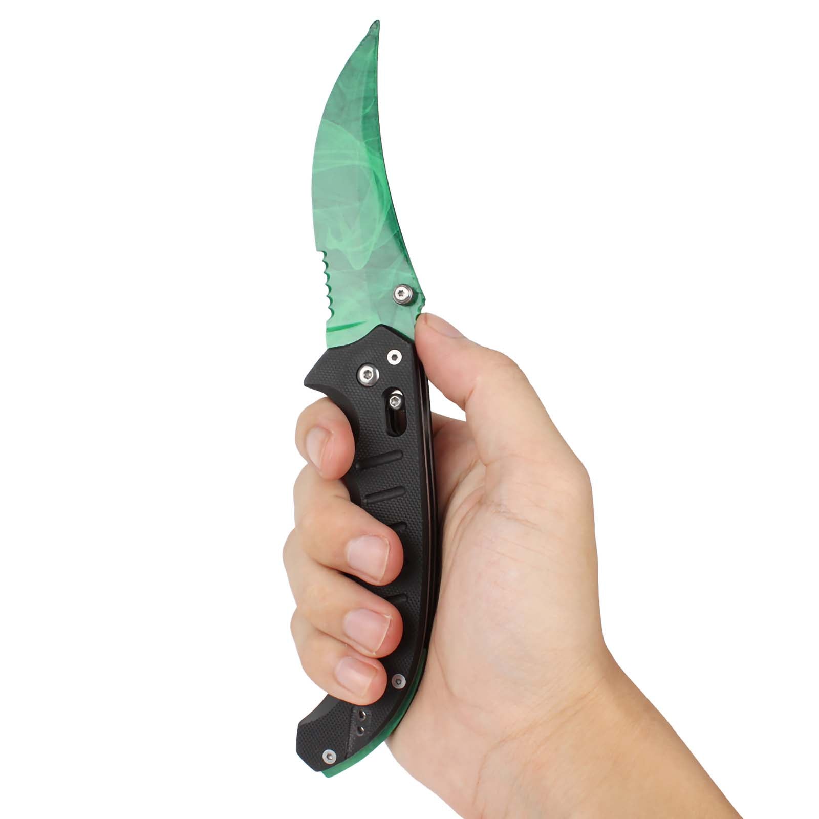 Andux Balisong Foldable Knife CS/ZDD-02 Green