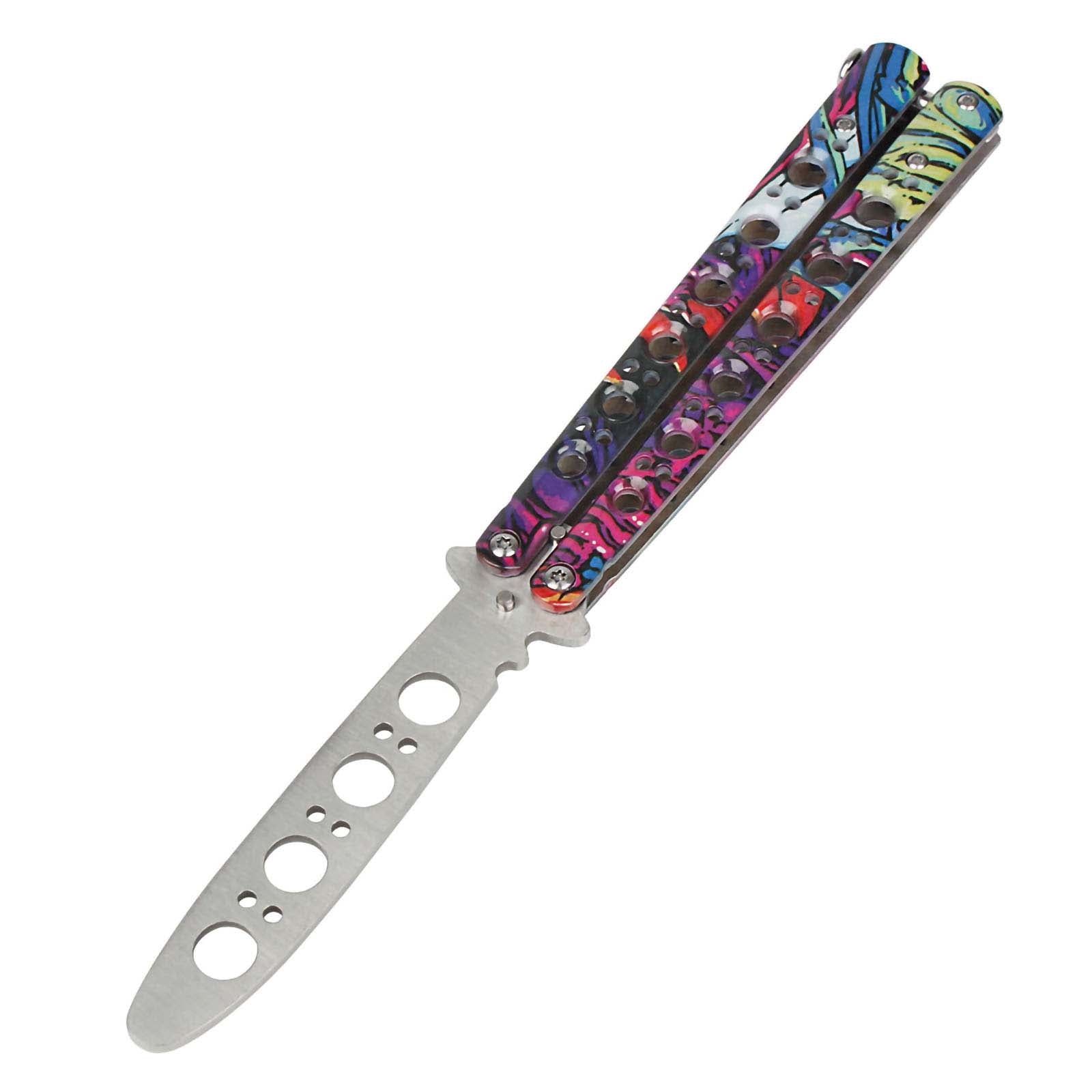 Andux Stainless Steel Balisong Colorful CS/HDD08